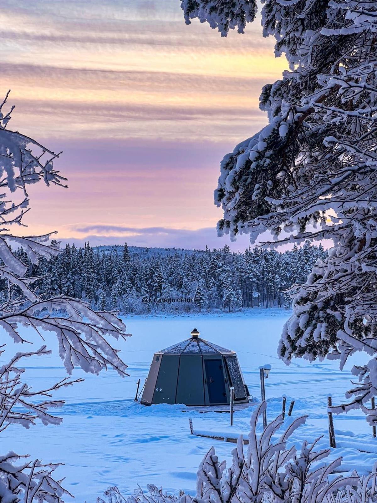 Aurora Camp Kurravaara Villa Екстериор снимка