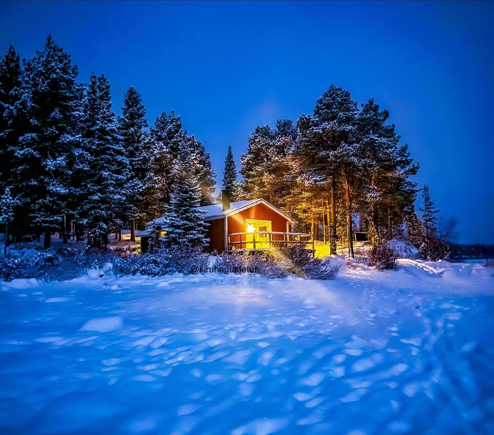 Aurora Camp Kurravaara Villa Екстериор снимка