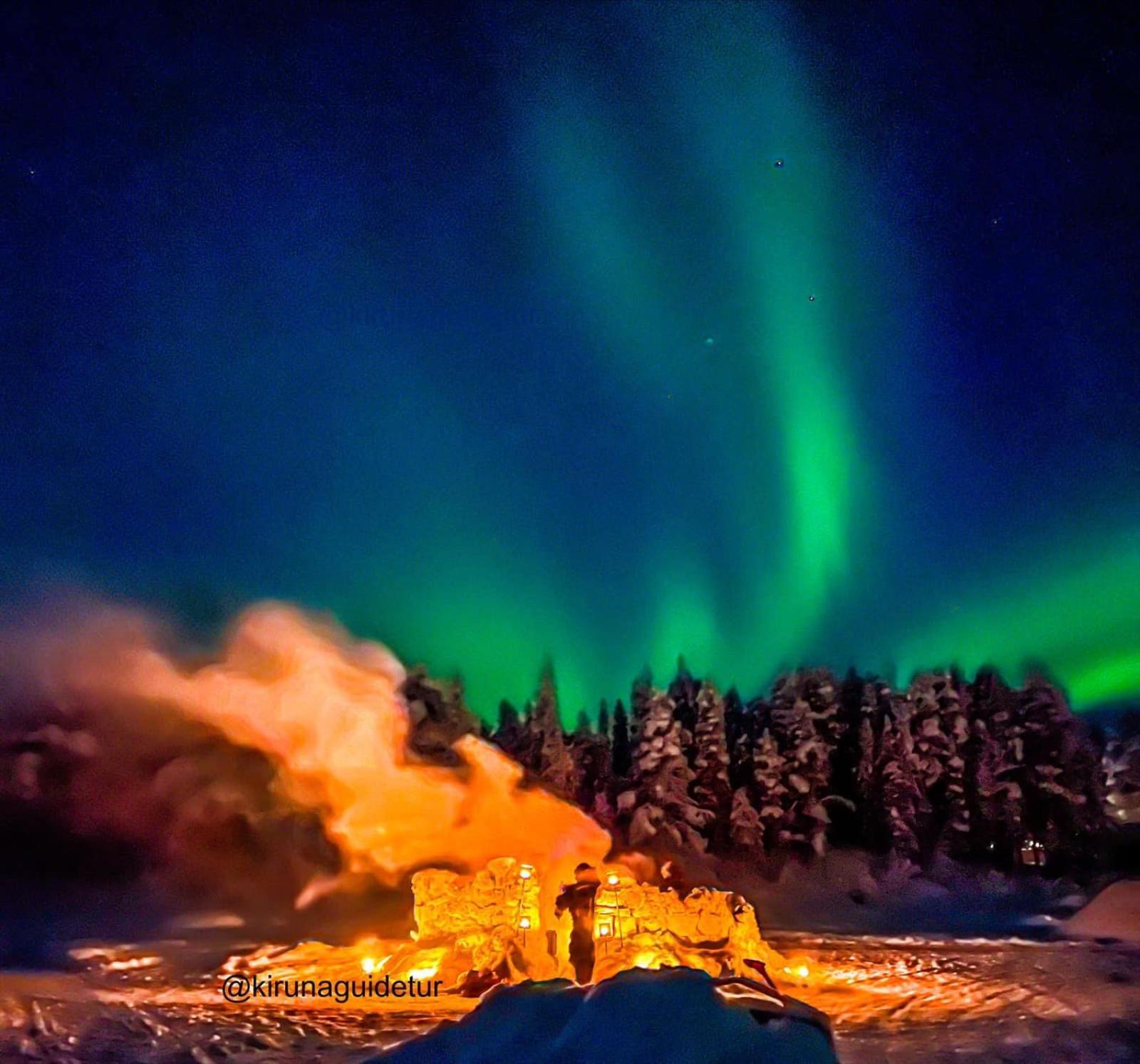 Aurora Camp Kurravaara Villa Екстериор снимка