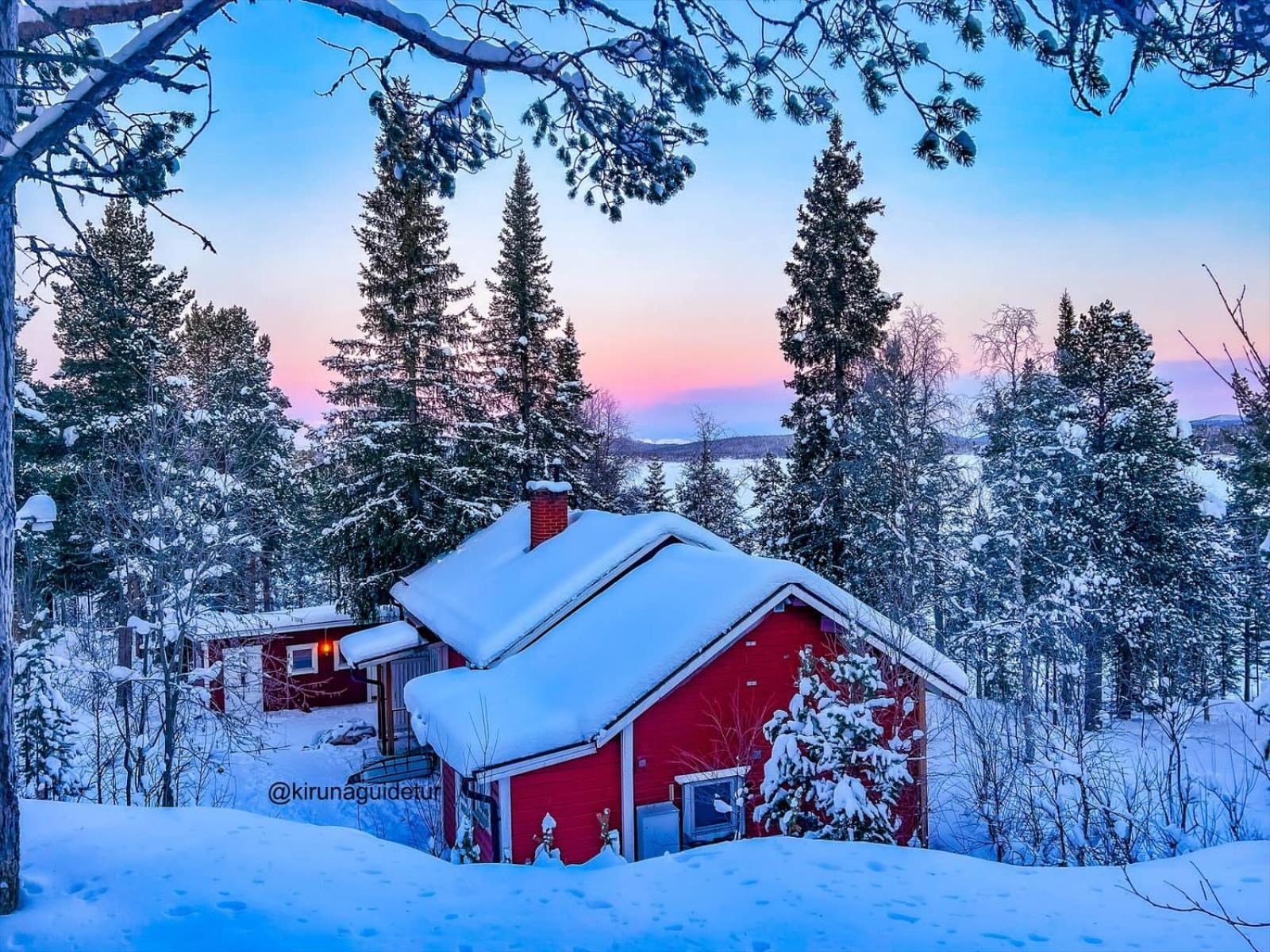 Aurora Camp Kurravaara Villa Екстериор снимка