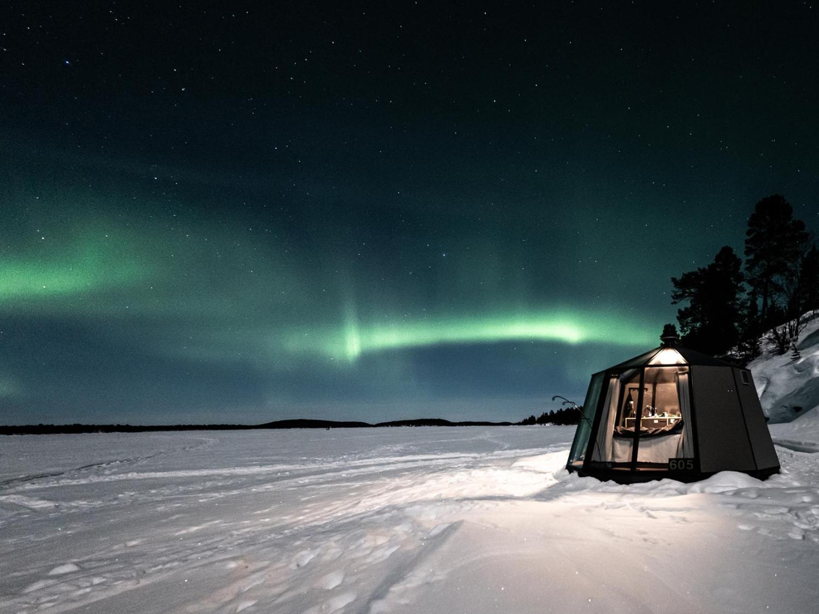 Aurora Camp Kurravaara Villa Екстериор снимка