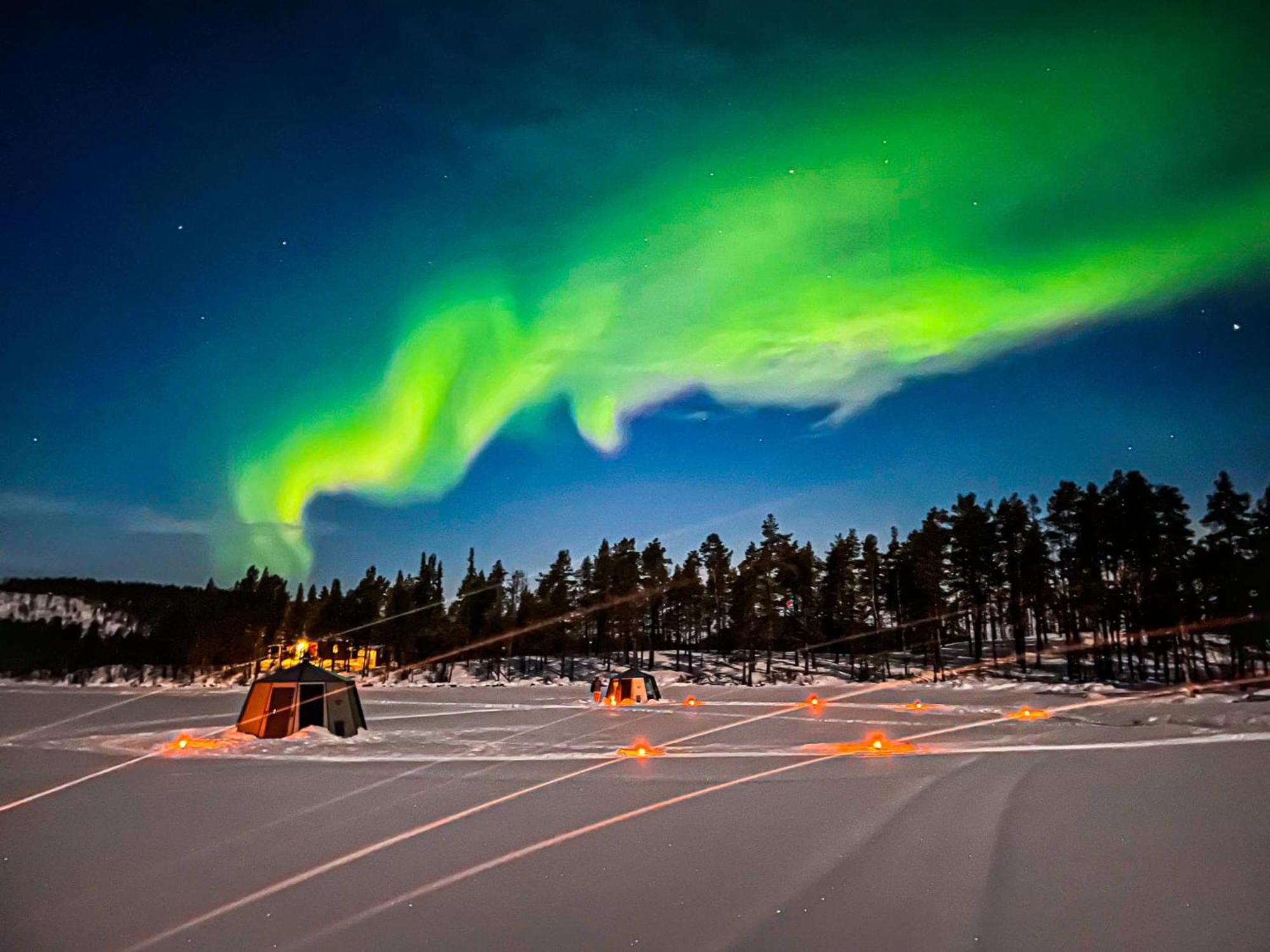 Aurora Camp Kurravaara Villa Екстериор снимка
