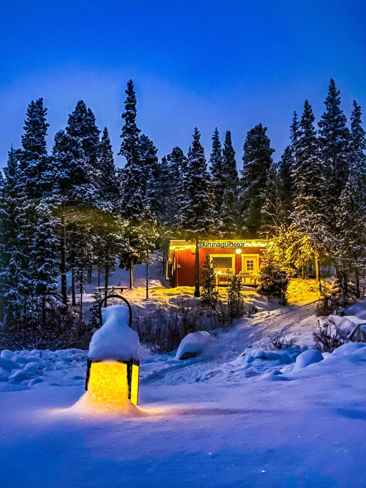 Aurora Camp Kurravaara Villa Екстериор снимка