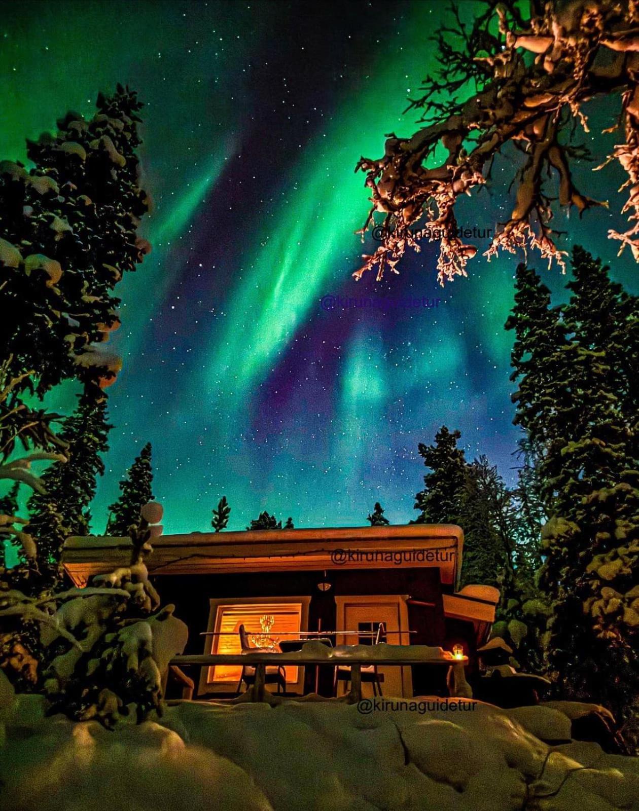 Aurora Camp Kurravaara Villa Екстериор снимка