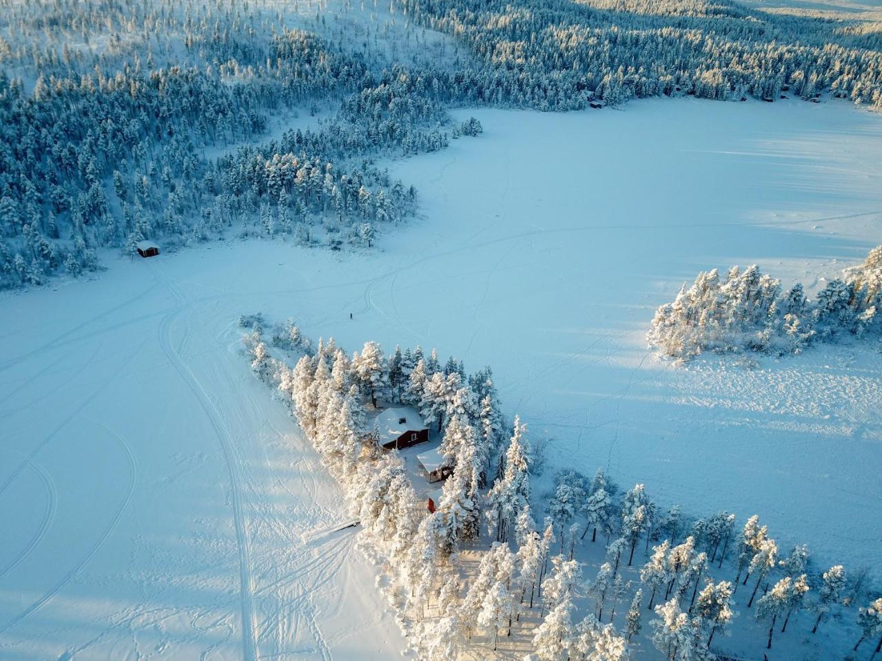 Aurora Camp Kurravaara Villa Екстериор снимка