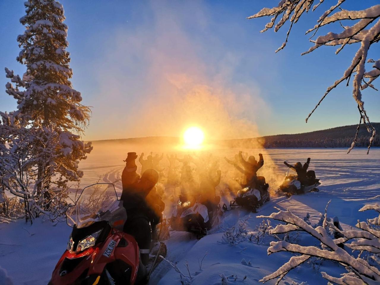 Aurora Camp Kurravaara Villa Екстериор снимка